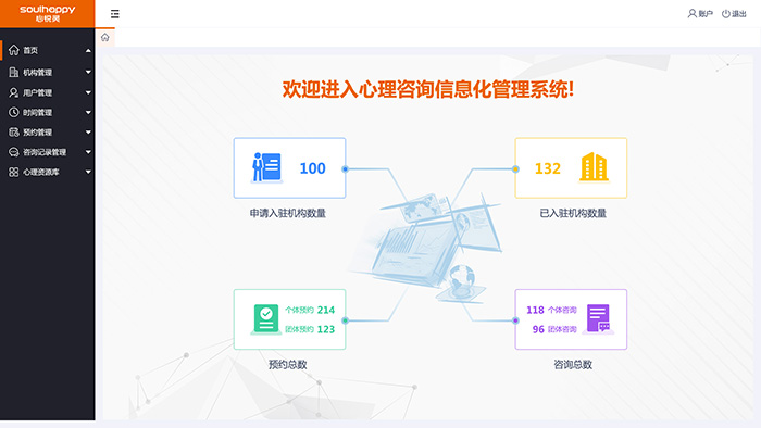 心理服務(wù)OA系統(tǒng)