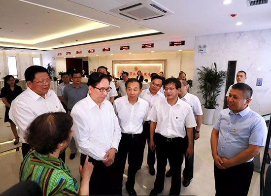 李玉賦來濟調(diào)研工會工作并考察心理健康中心建設(shè)