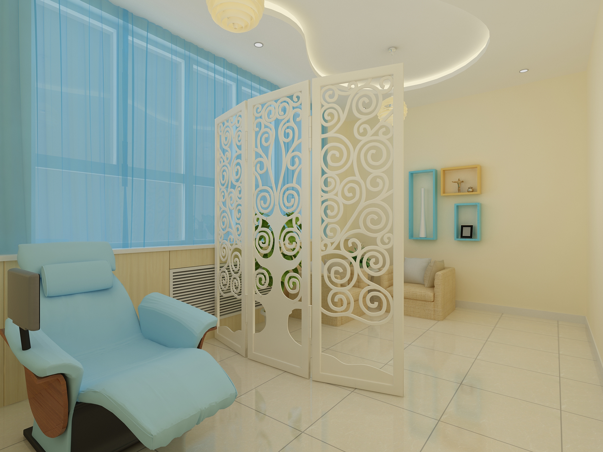 廣東某工會(huì)心理調(diào)適室建設(shè)