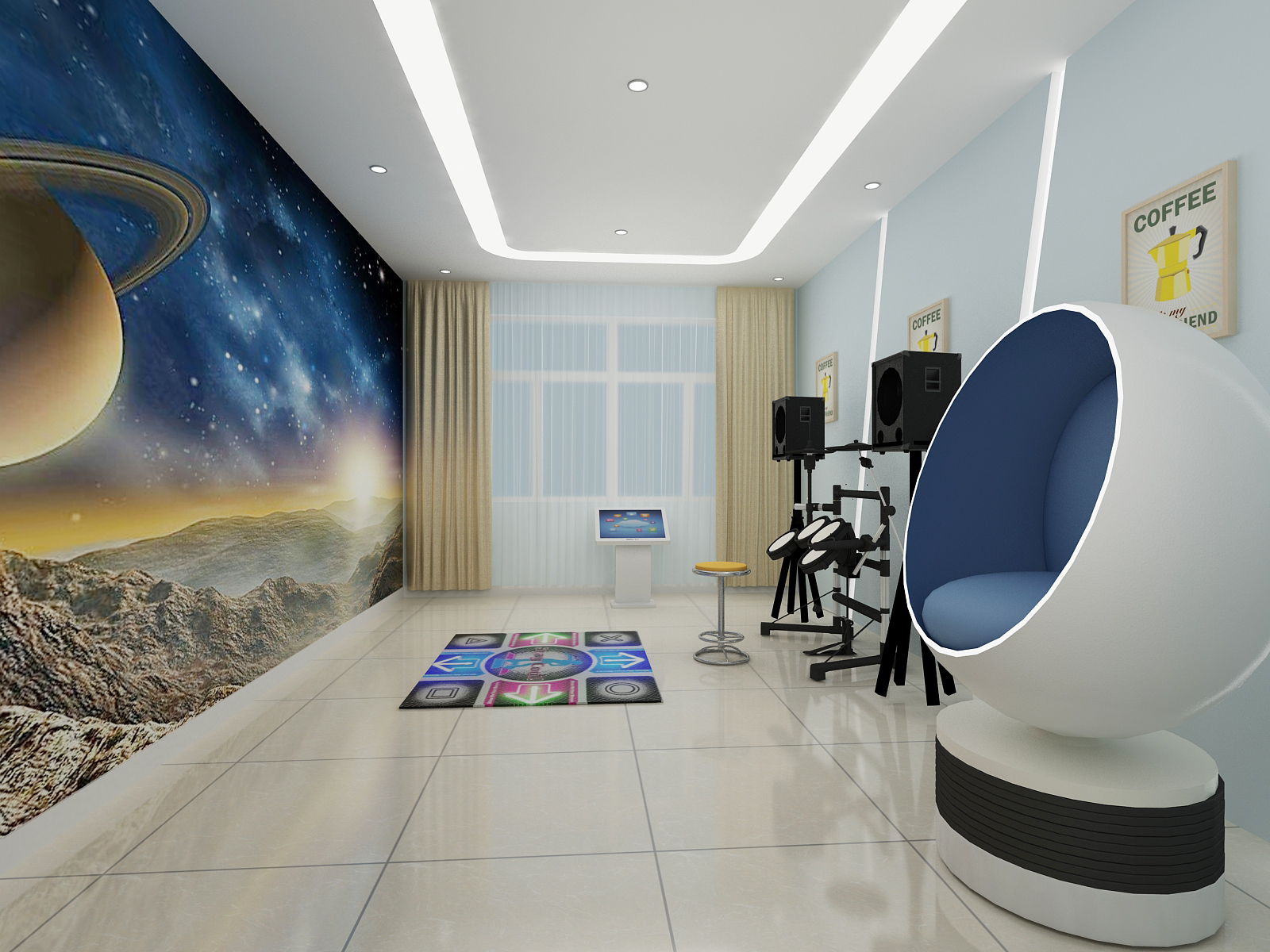 音樂互動身心反饋室